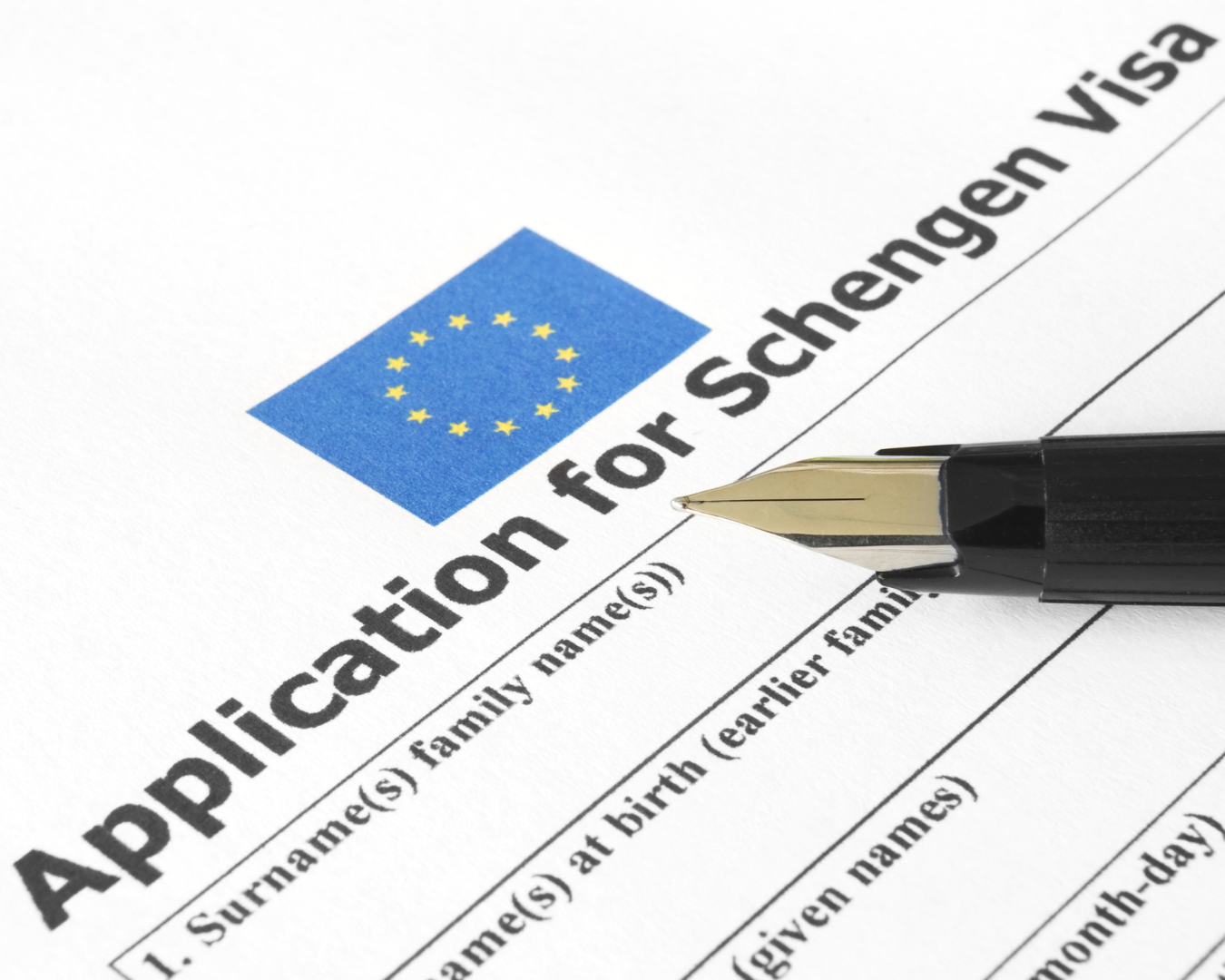 schengen visa application